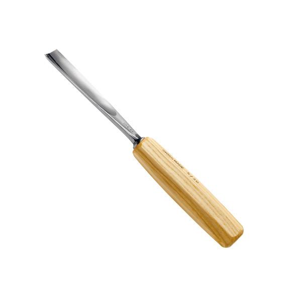 Pfeil Flacheisen mit Holzgriff für Holzschnitzarbeiten