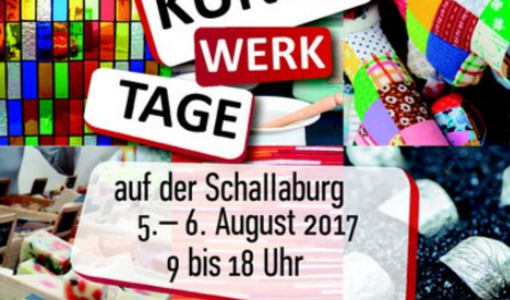 Wir stellen aus Am 05 und 06 August auf der Schallaburg