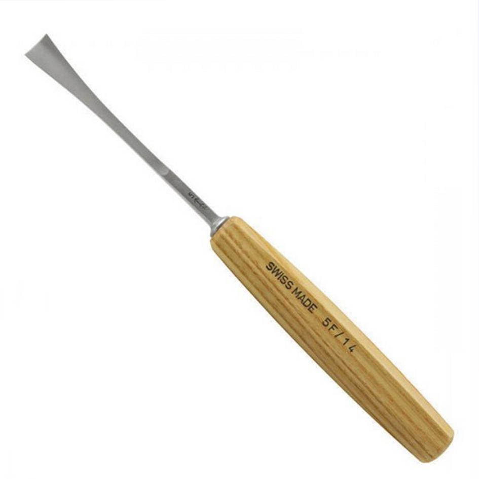 Pfeil Blumeneisen mit Holzgriff für Holzschnitzarbeiten