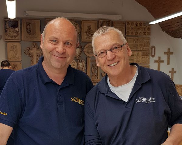 Helmuth Hinterwirth und Franz Stadlhofer