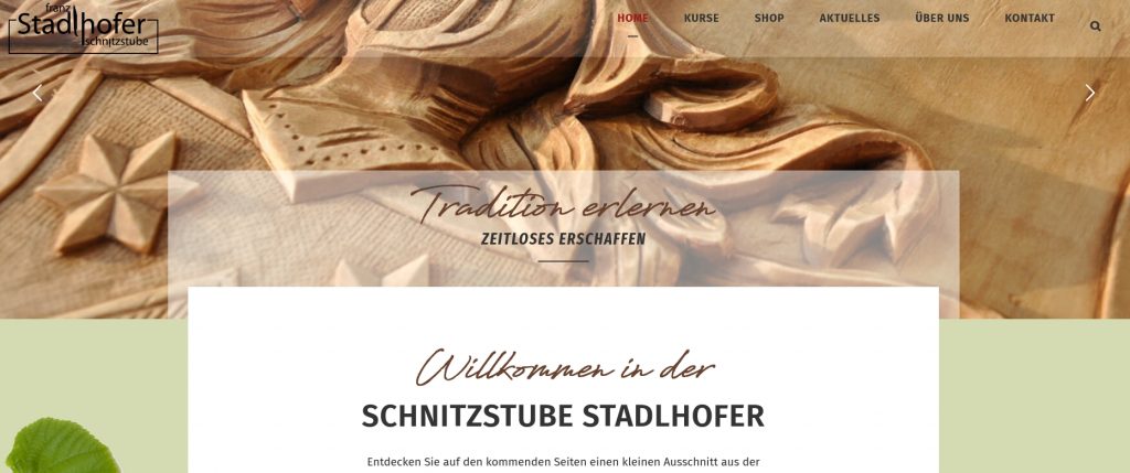 2019-07-16 16_26_27-Startseite – Schnitzstube Stadlhofer