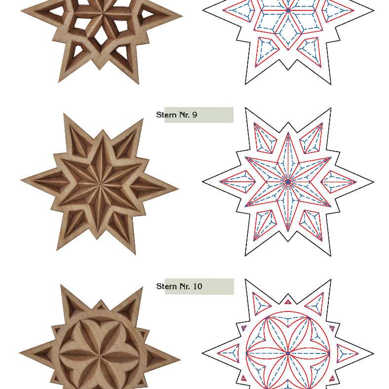 Vorlagenhefte - Weihnachtssterne – Bild 4