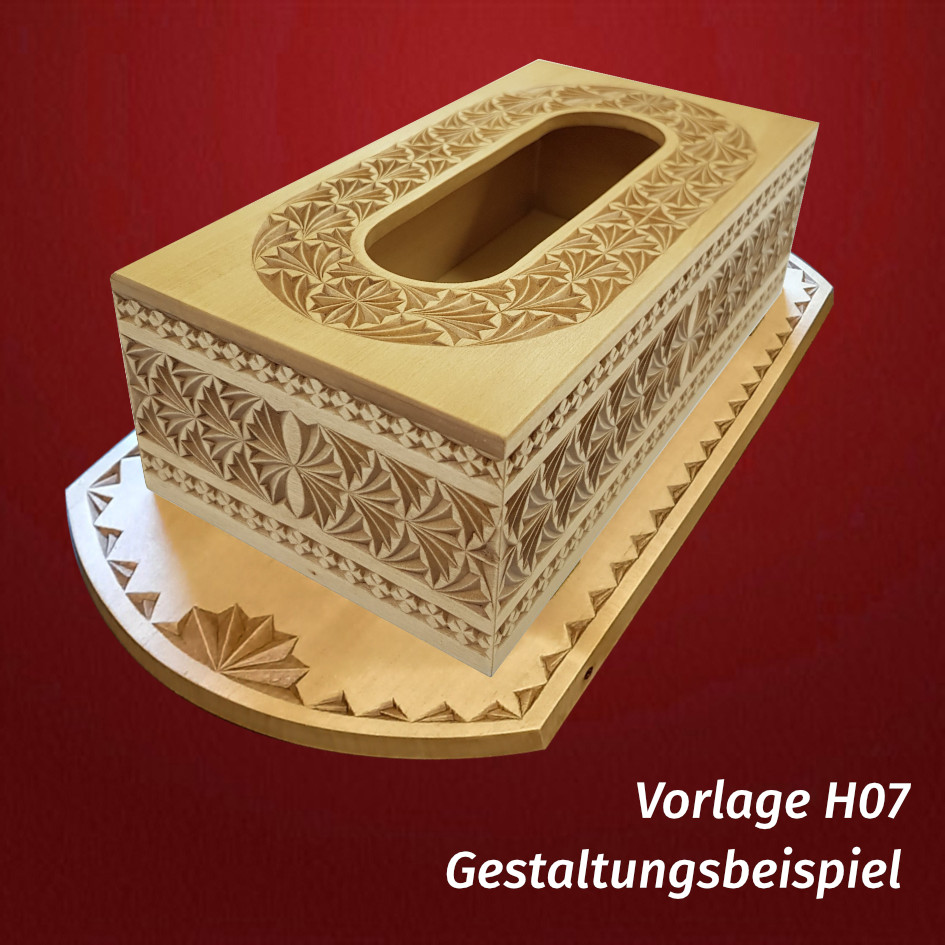 Set Taschentücherbox zum Hängen – Bild 12
