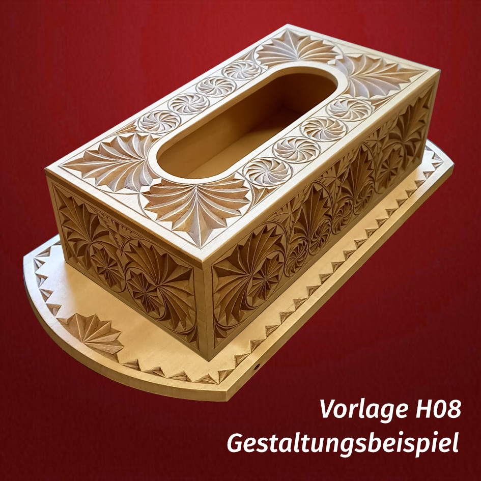 Set Taschentücherbox zum Hängen – Bild 13