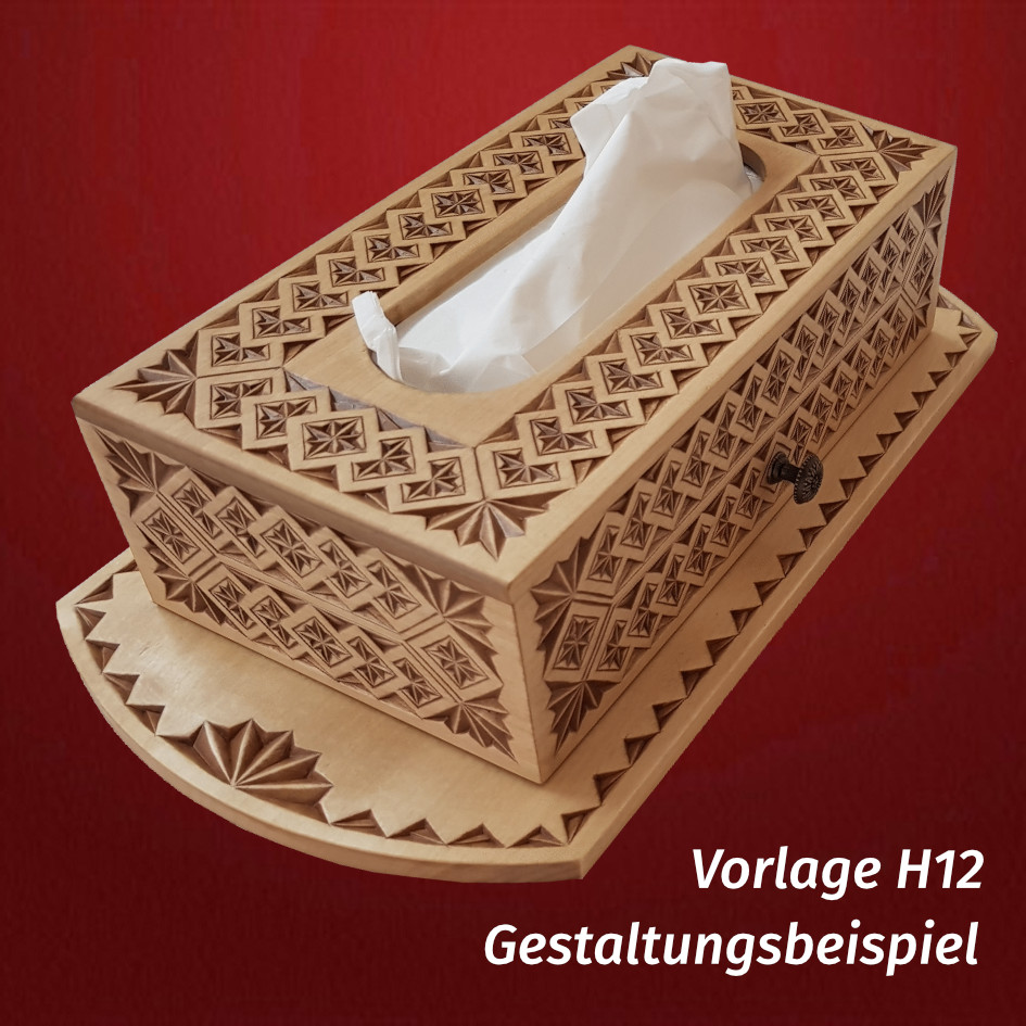 Set Taschentücherbox zum Hängen – Bild 5