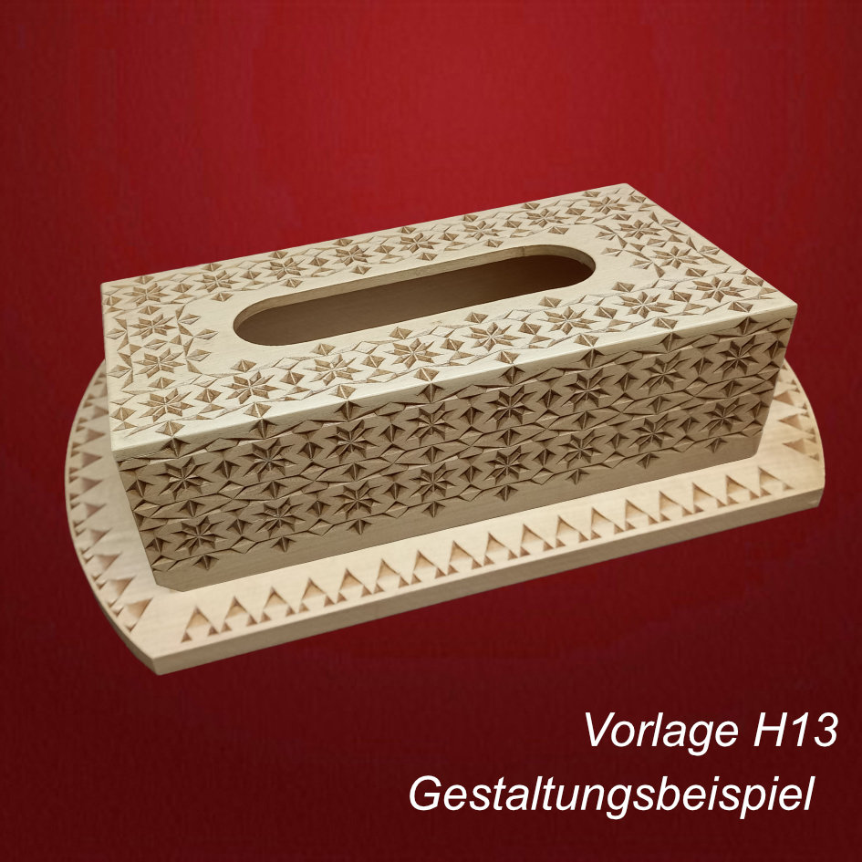 Set Taschentücherbox zum Hängen – Bild 16
