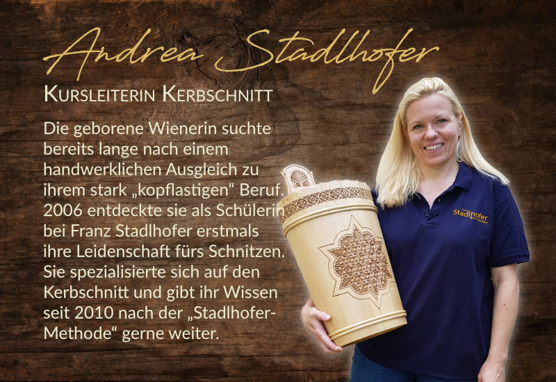 Kursleiterin Andrea Stadlhofer